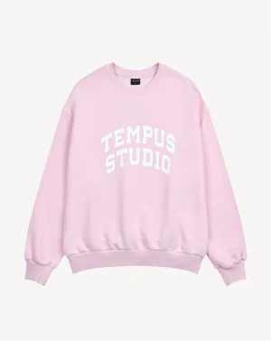 TEMPUS STUDIO Arch 大學T【粉紅色】