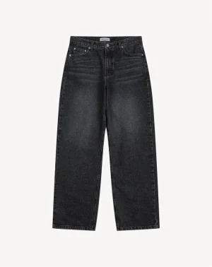 標準版型牛仔褲-炭灰色【Charcoal】